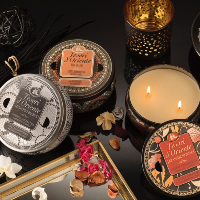 East treasures aromatic candle japanese rituals 200 gr