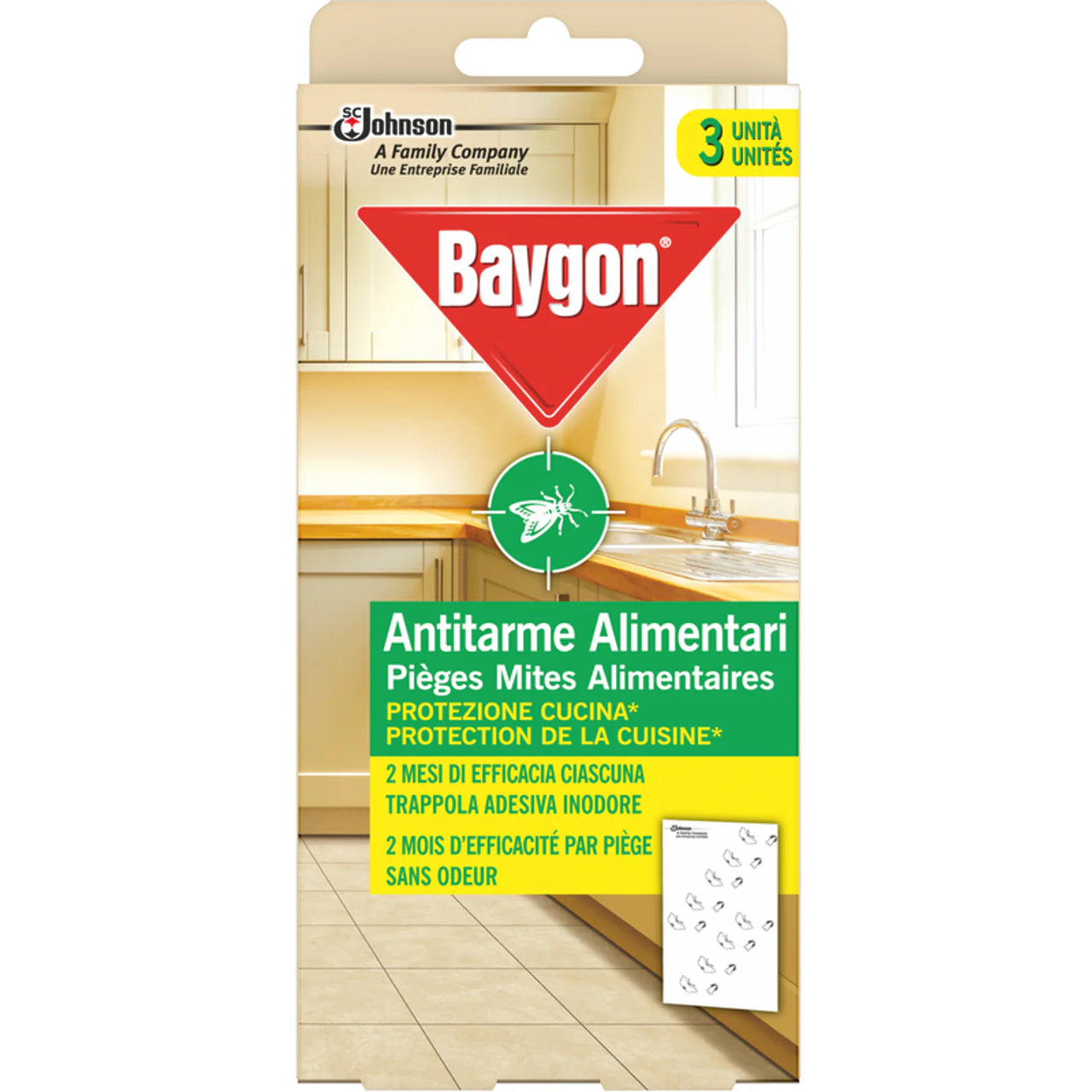 Baygon food anti -tank cuisine 3 pcs