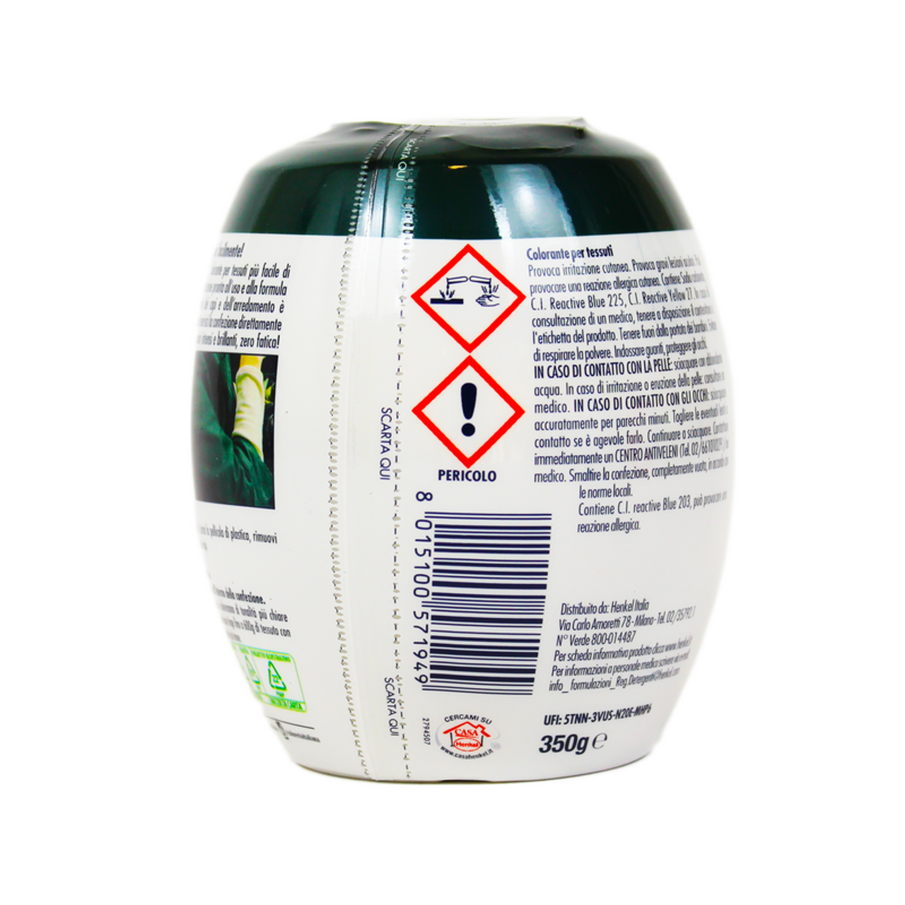 Coloreria Italiana Stofffarbe, Waldgrün, 350 g