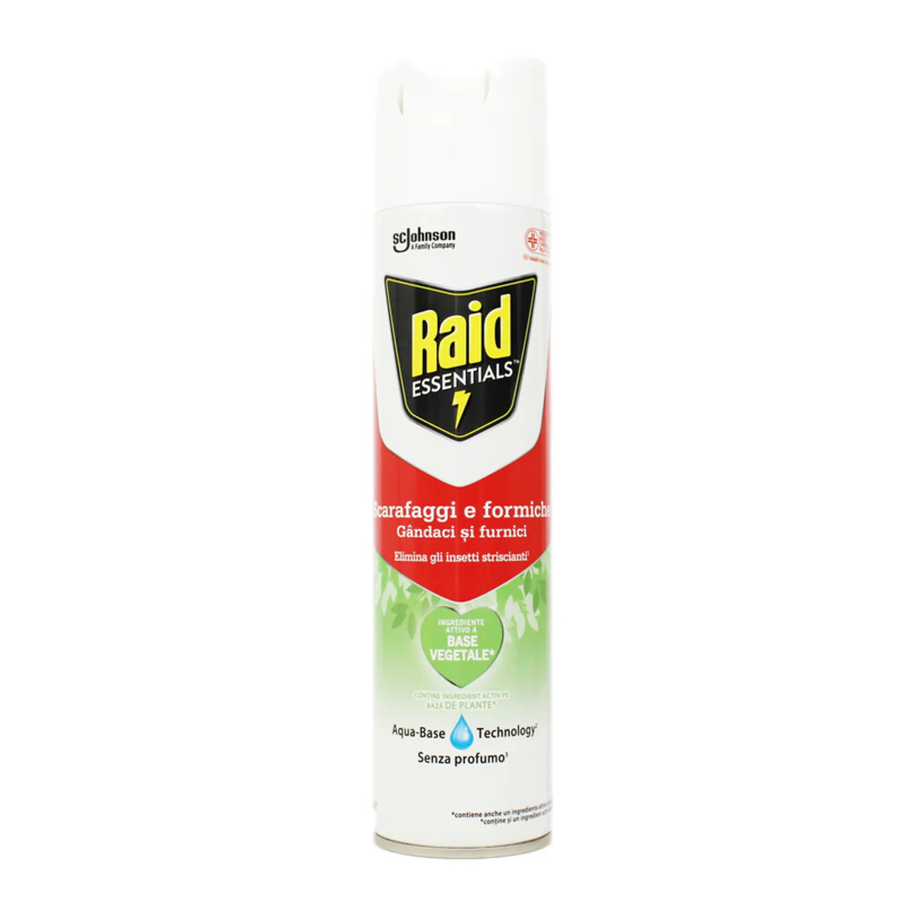 Raid Insecticide Essentials Cafards & Fourmis Spray 400 ml