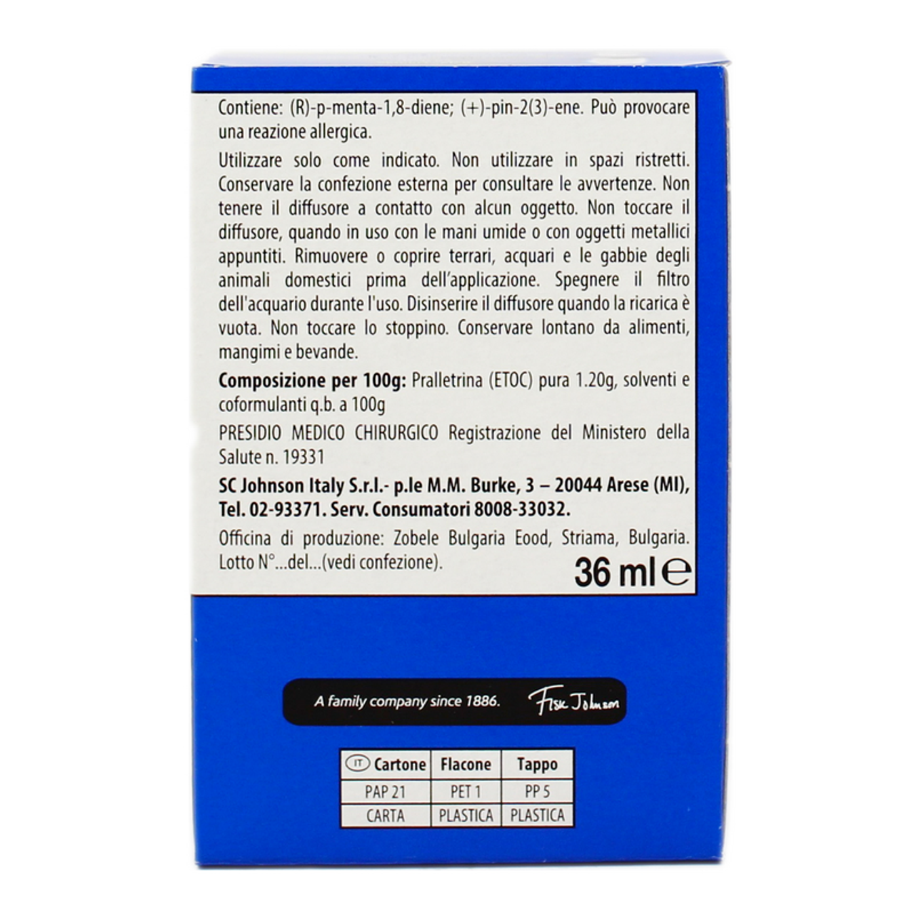 Raid liquid recharge 60 nights eucalyptus