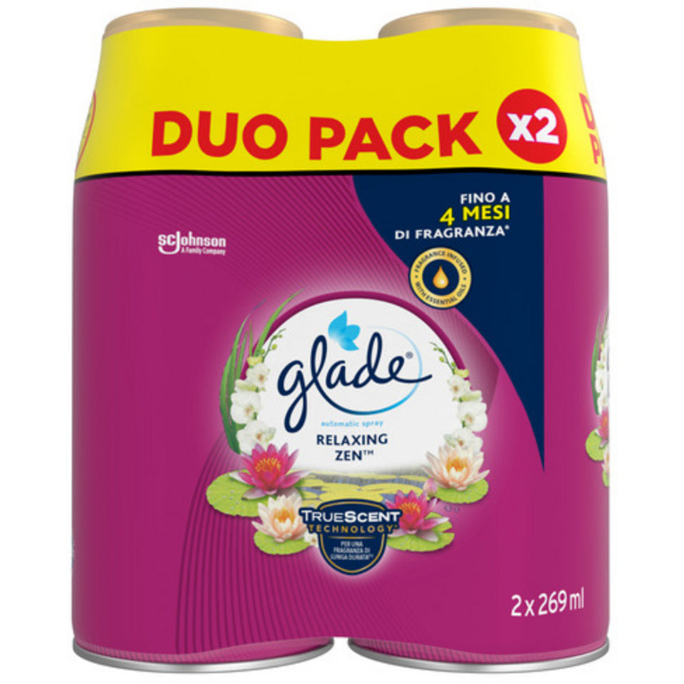 Automatic Glade Relaxing Relaxing Zen 2 x 269ml