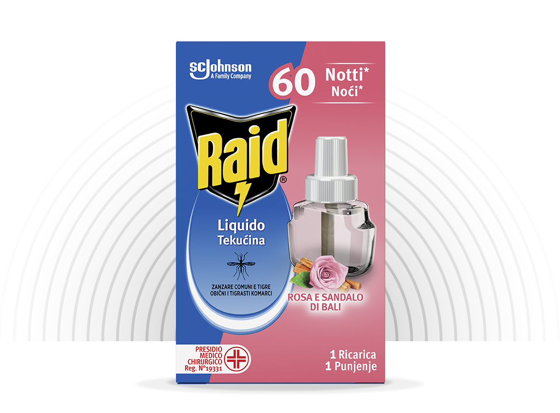 Recharge Liquide Raid 60 Nuits Rose et Santal de Bali