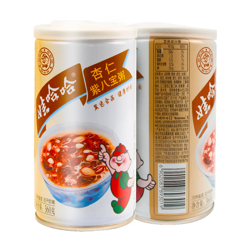 Wahaha - Porridge Cinese Otto Tesori con Mandorle 360g