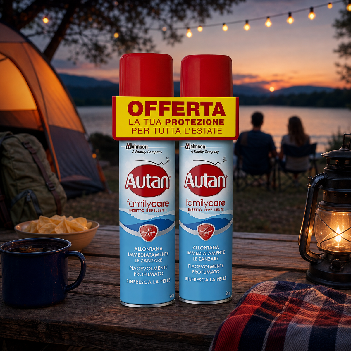 AUTAN FAMILY CARE SPARY 2 x 100 ml repellent insect