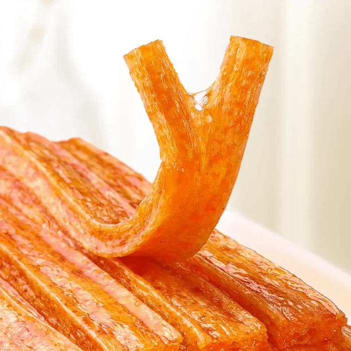 Weilong Big Latiao Strisce Piccanti di Frumento – Snack Cinese Piccante 106 g