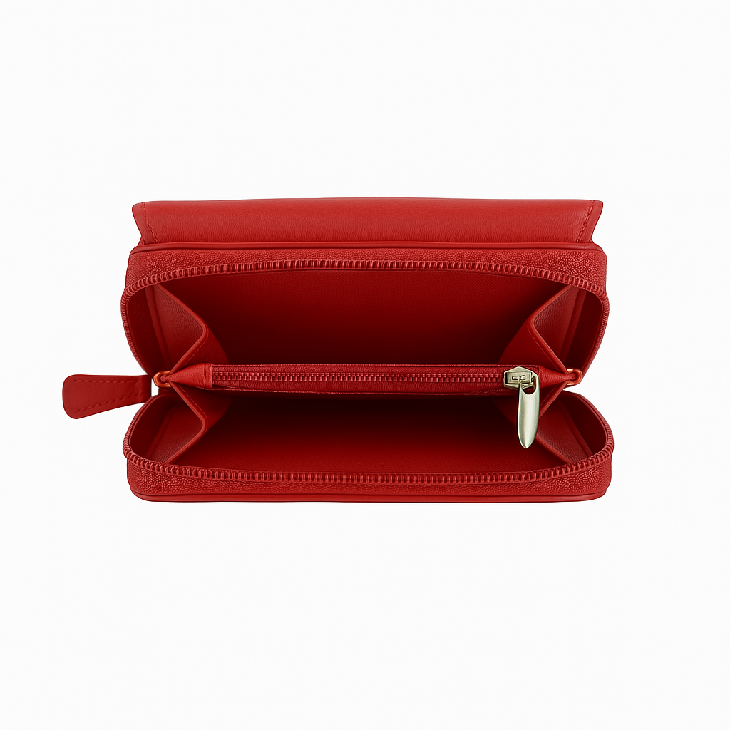 LAURA BIAGIOTTI Portafoglio Donna in Vera Pelle 760-32 | RFID | 13,5x10x4 cm