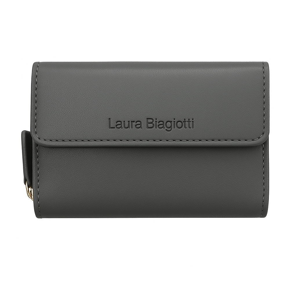 LAURA BIAGIOTTI Portafoglio Donna in Vera Pelle 760-32 | RFID | 13,5x10x4 cm