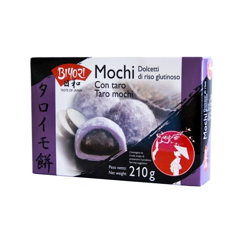 Taro sucré japonais Biyori Mochi 210g
