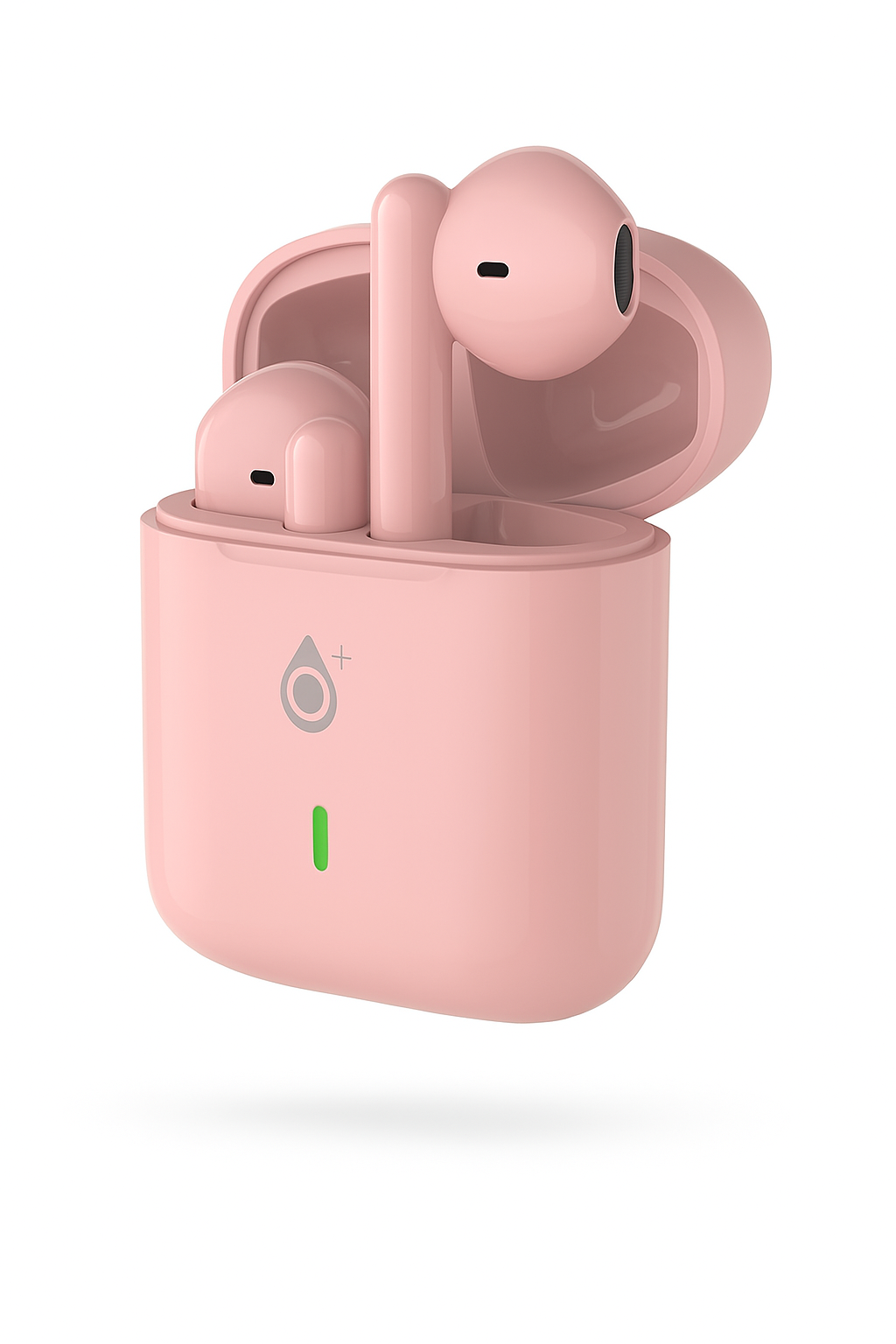 One plus Auricolari Bluetooth TWS NC3216 rosa con custodia di ricarica, microfono integrato e controllo touch