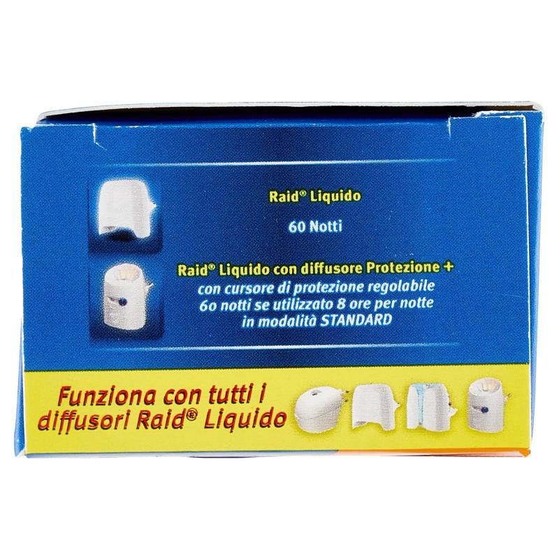 Raid Insecticide Moustique Liquide Fleur d'Oranger Recharge 60 Nuits