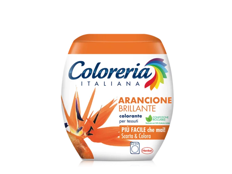 Coloreria Italiana Arancione Brillante Colorante per Tessuti 350g