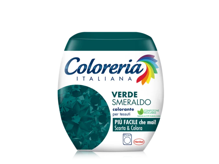 Coloreria Italiana Verde Smeraldo Colorante per Tessuti 350g