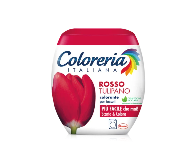 Coloreria Italiana Rosso Tulipano Colorante per Tessuti 350g