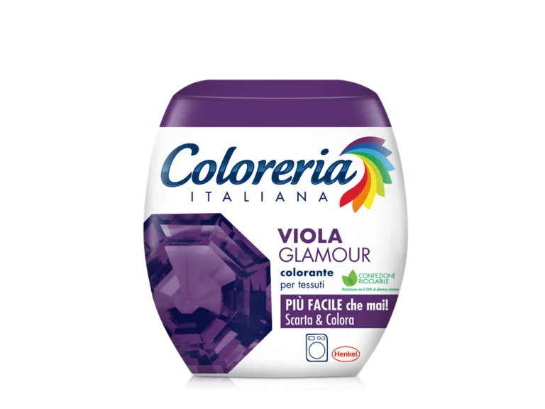 Coloreria Italiana Viola Glamour Colorante per Tessuti 350g
