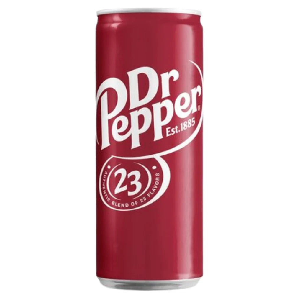 Dr Pepper 330ml – Il Soft Drink Americano dal Gusto Unico