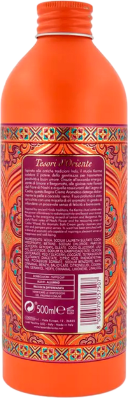 East Treasures fürdőszoba aromás krém karma nashi virág és cédrusfa 500 ml