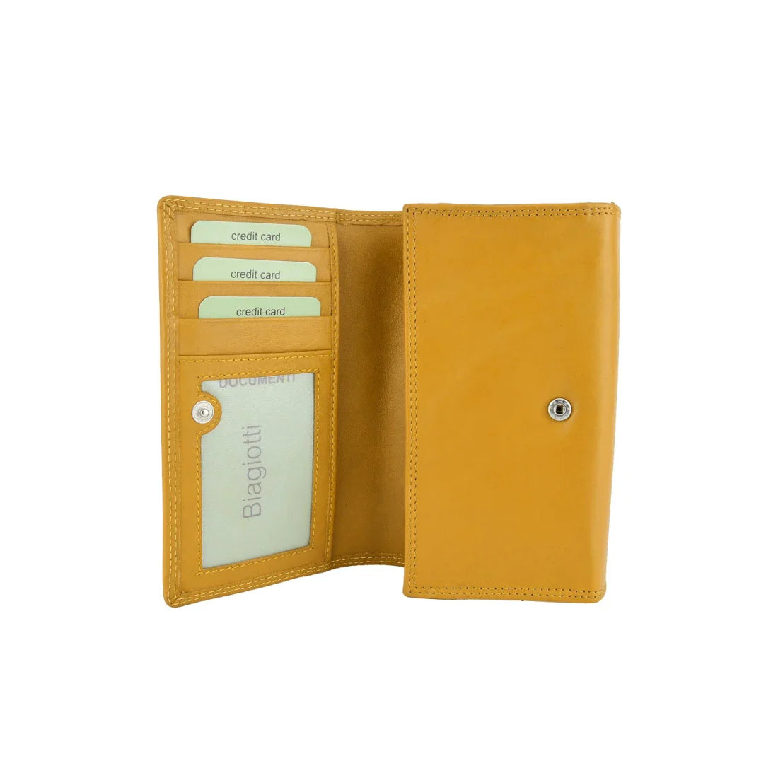 Laura Biagiotti Portafoglio Donna in Vera Pelle - 17x10,5x4 cm