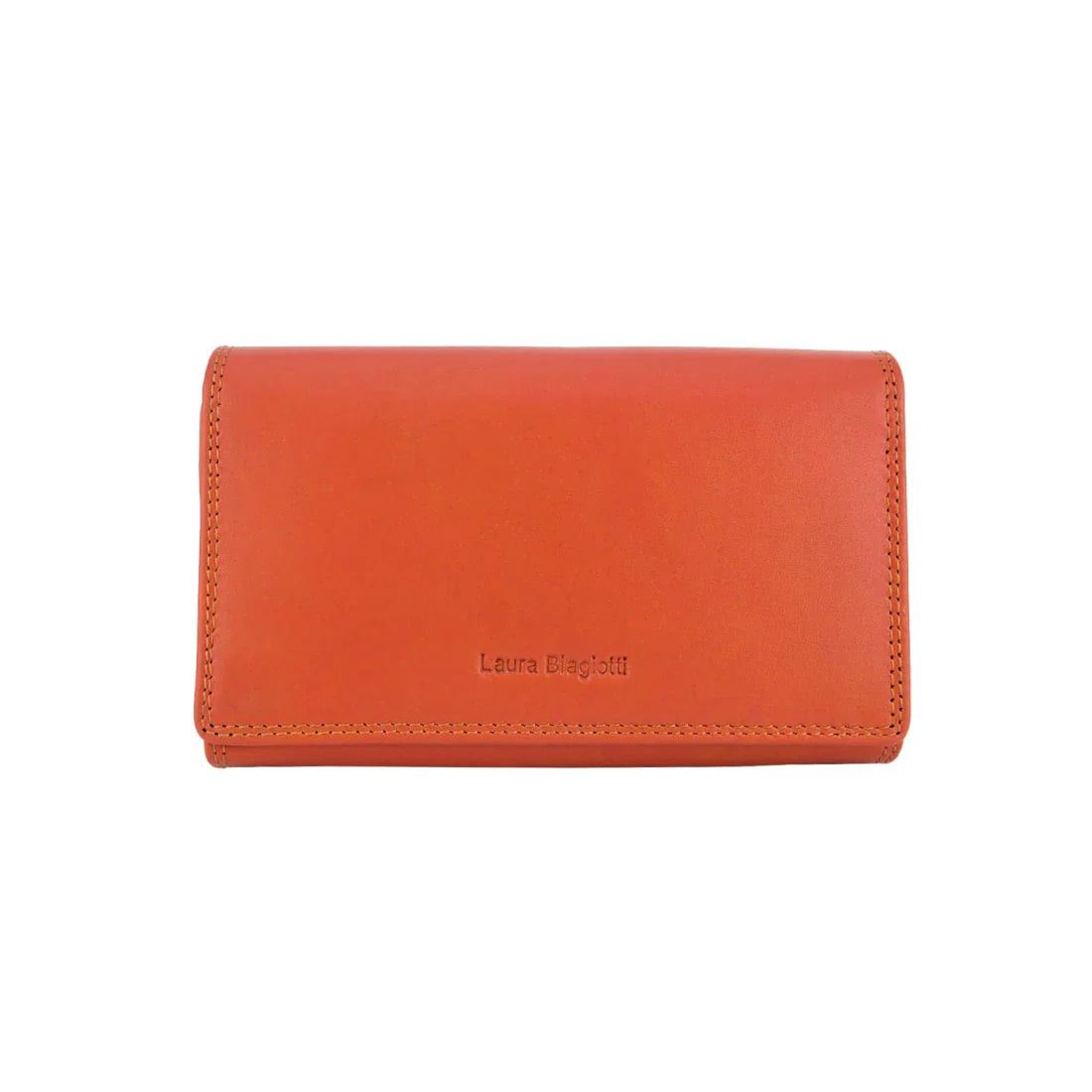 Laura Biagiotti Portafoglio Donna in Vera Pelle - 17x10,5x4 cm