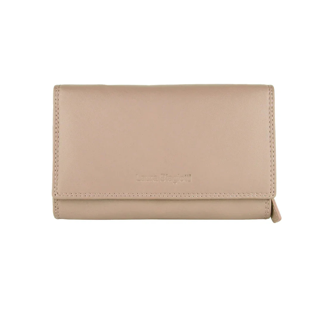 Laura Biagiotti Portafoglio Donna in Vera Pelle - 17x10,5x4 cm