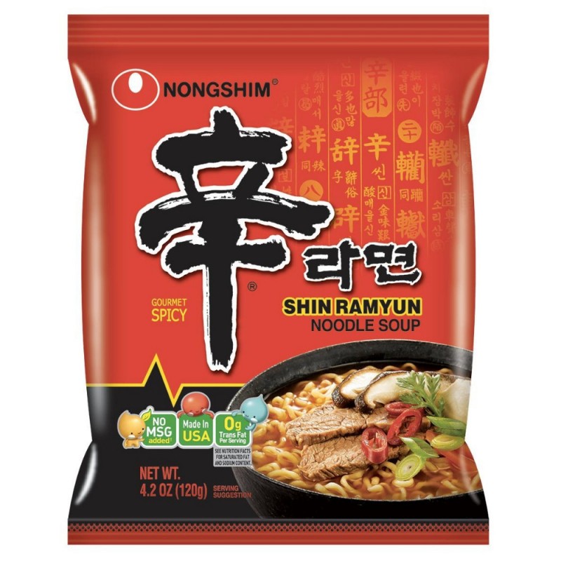Nongshim Kimchi Ramyun 120g