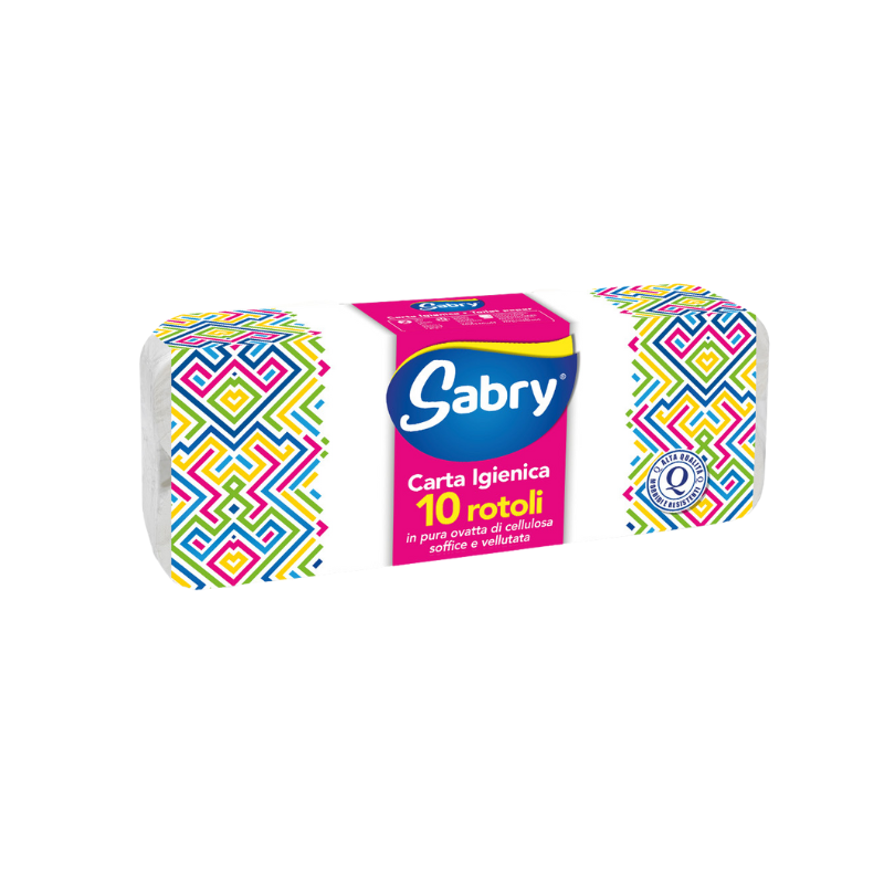 Sabry toilet paper 10 rolls - softness and quality