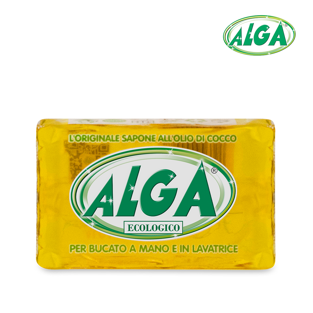 Ecological alga soap 400g - The original with coconut oil for hand laundry and in the washing machine