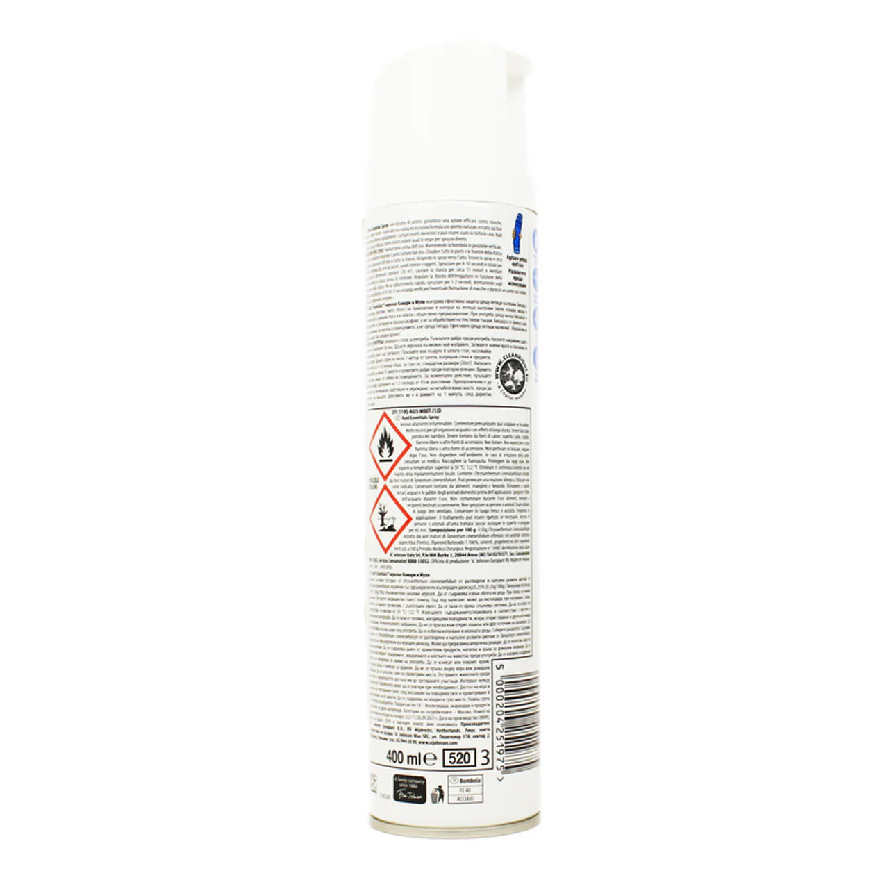 Raid Insetticida Essentials Mosche & Zanzare Spray 400 ml