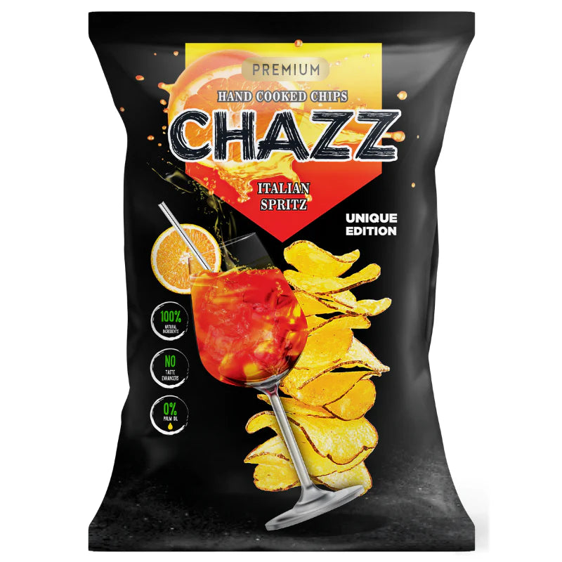 Chips aromatisées au Spritz italien Chazz 90 g