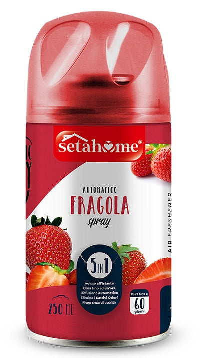 Setahome Deodorante Ambiente Spray Automatico Fragola 250ml