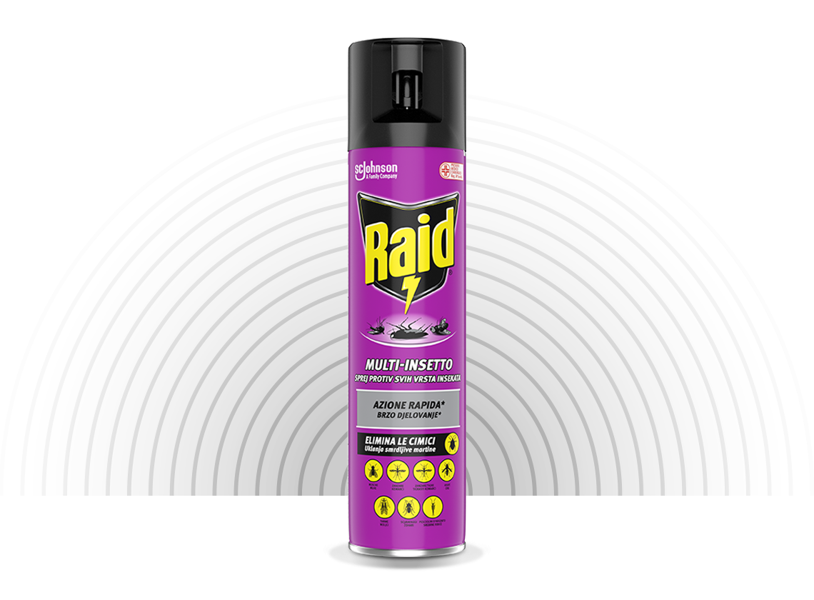 Raid Insetticida Multi Insetto Spray 400 ml