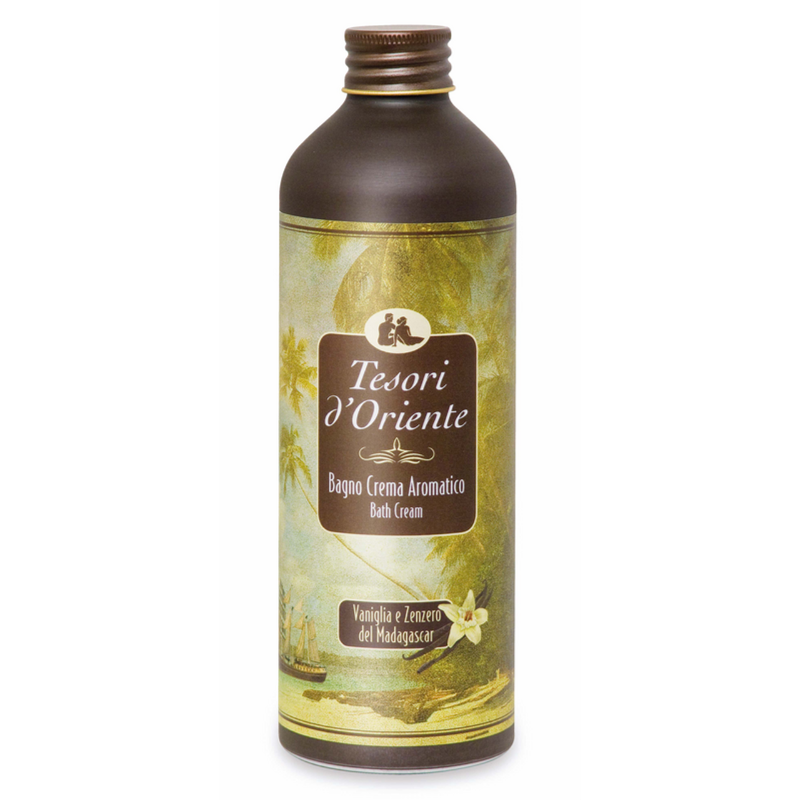 Tesori d'Oriente Bagno Crema Aromatico Vaniglia e Zenzero 500ml