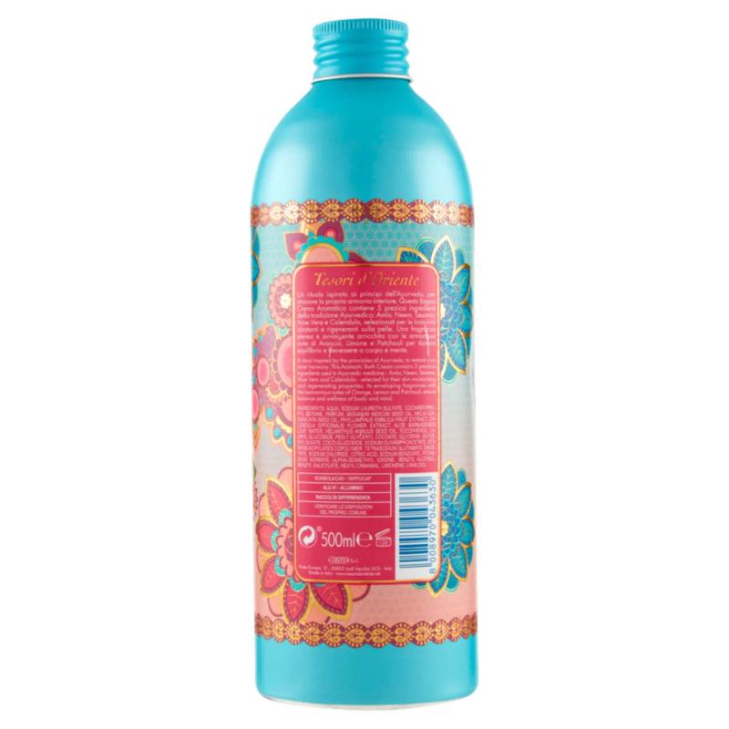 Tesori d'Oriente Crema Bagno Aromatico Ayurveda 500ml