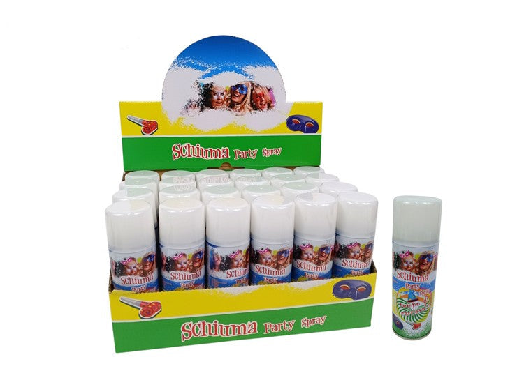 Schiuma Party Spray 150ml - Divertimento e Scherzi per Feste e Carnevale