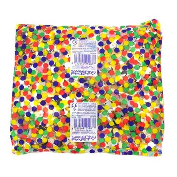 Busta Coriandoli Multicolore 100 Gr Per Carnevale