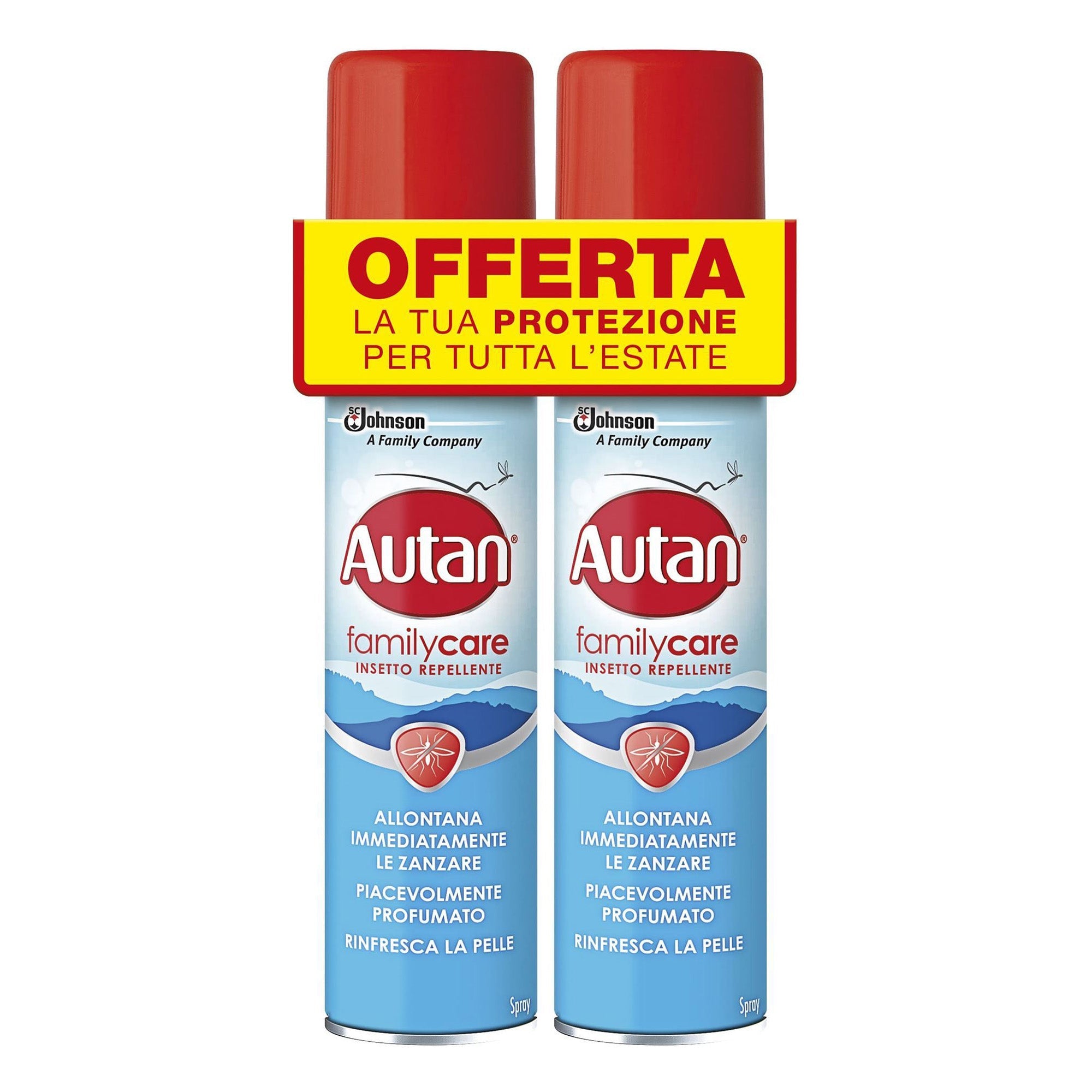 Autan Family Care Insetto Repellente Spray 2 x 100 ml