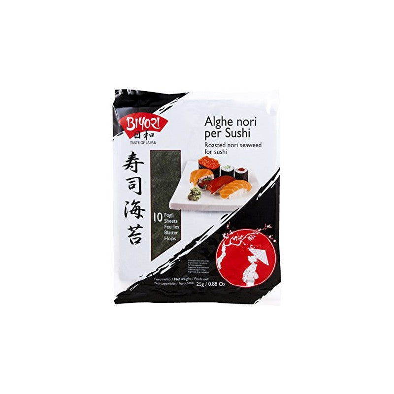 Biyori Alghe Nori per Sushi 25g