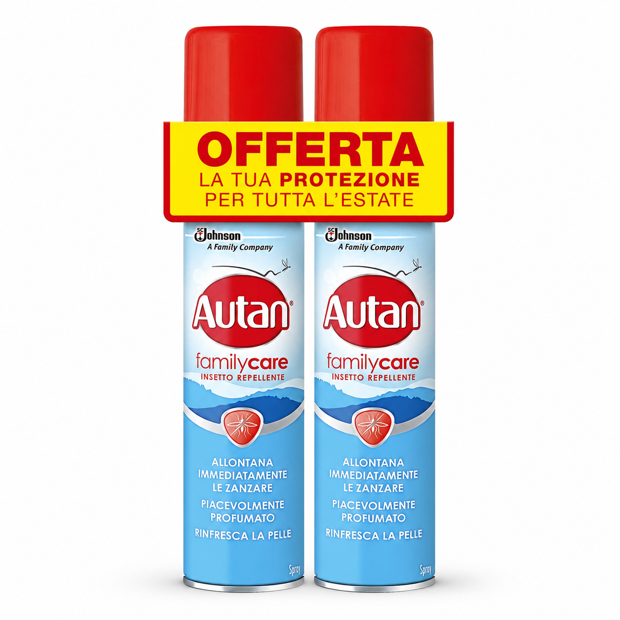 AUTAN FAMILY CARE SPARY 2 x 100 ml repellent insect