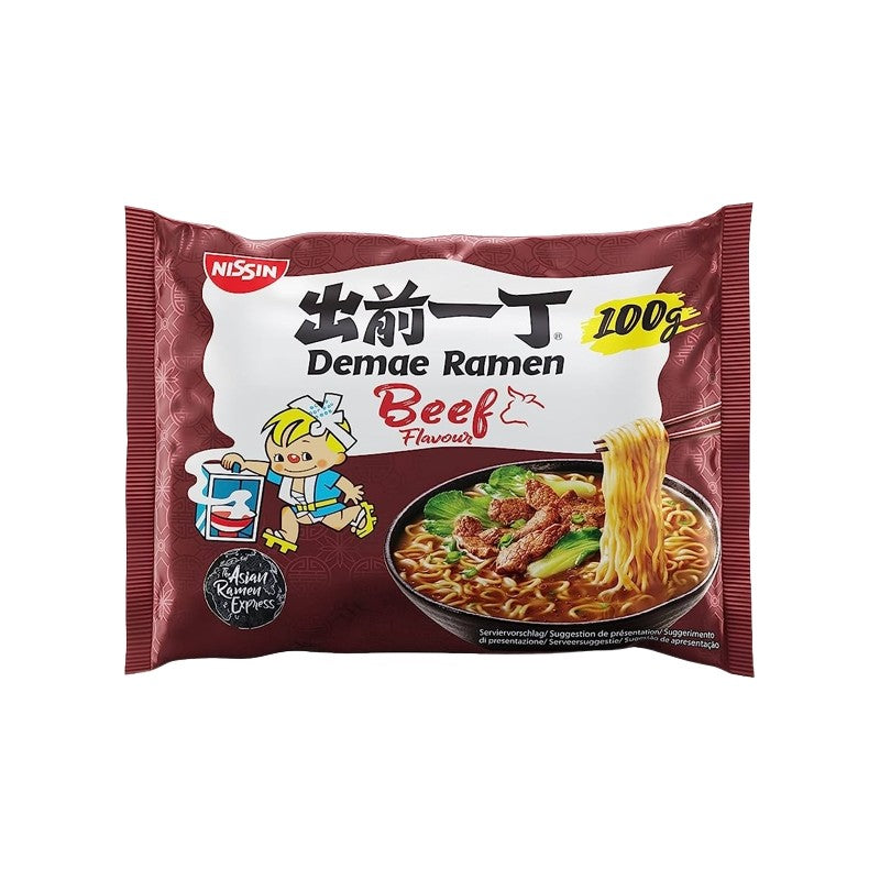 Nissin Demae Ramen al Manzo 100g