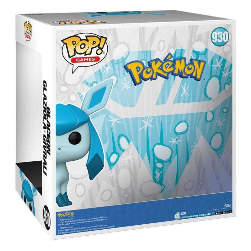 Pokemon - Pop Funko Jumbo Vinyl Figure 930 Glaceon Emea 25 cm