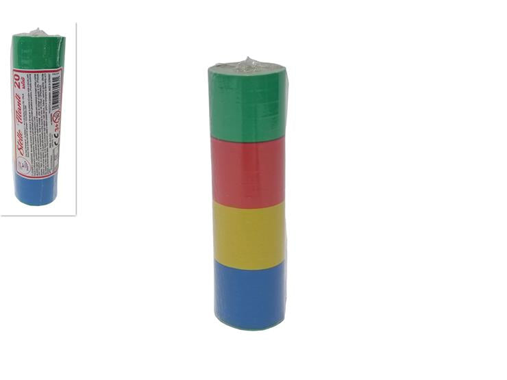 Stelle Filanti Colorate - Confezione 20 Rotoli (29993) - Decorazioni per Feste