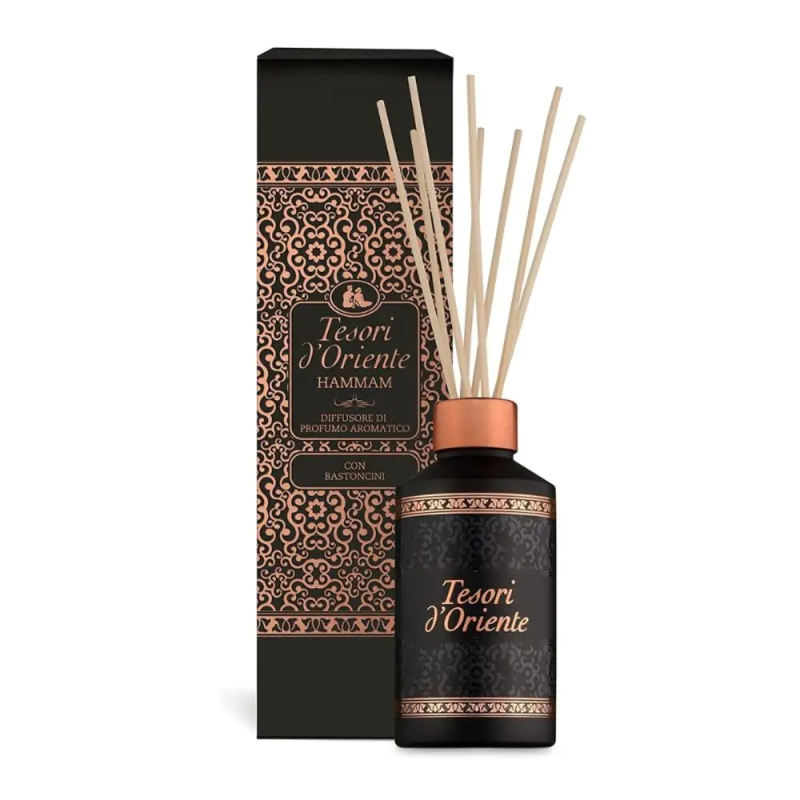 Tesori D'oriente Diffusore Di Profumo Ambiente Con Bastoncini Hammam 200ml