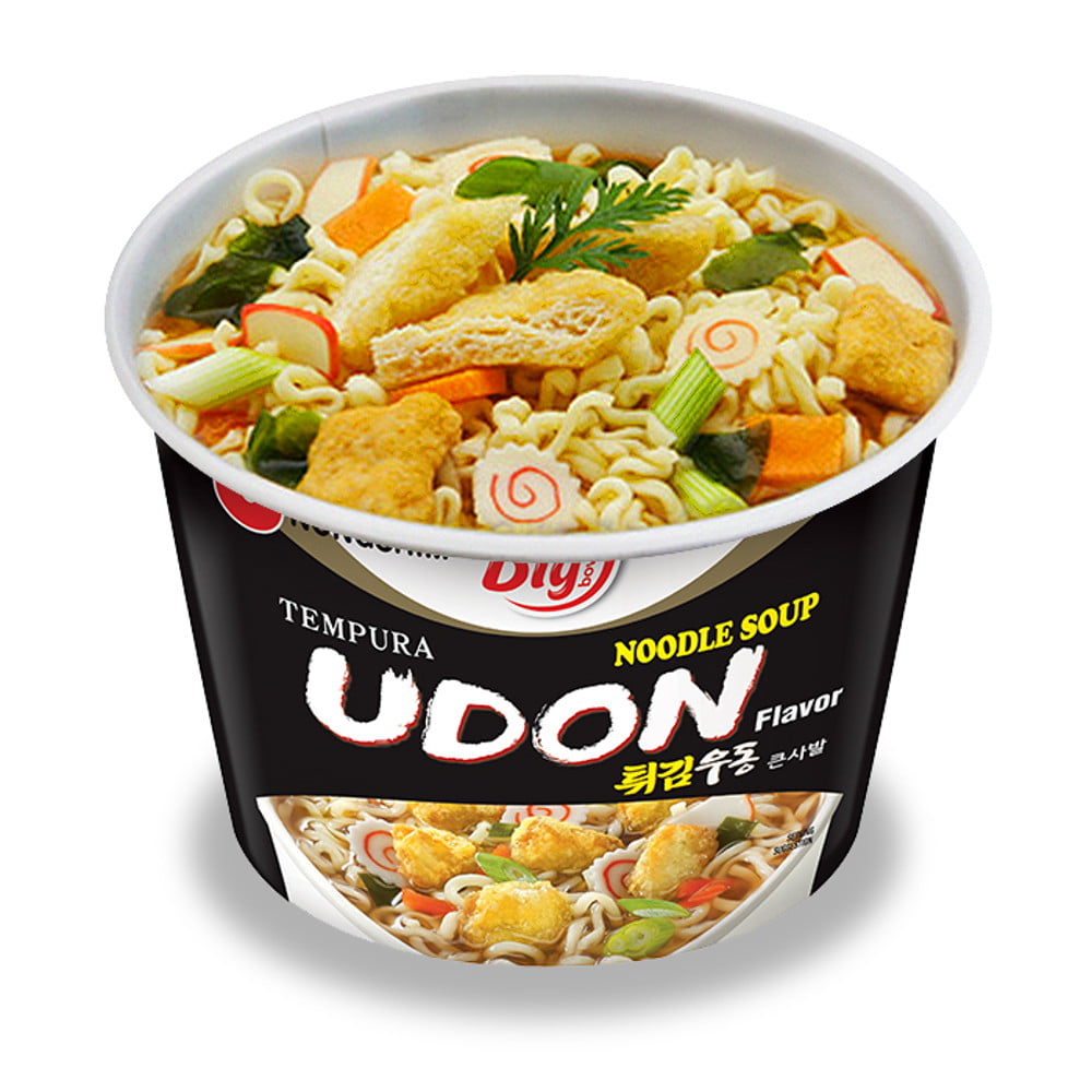 Nongshim Big Bowl Udon 111g – Soupe de nouilles udon aromatisées au tempura