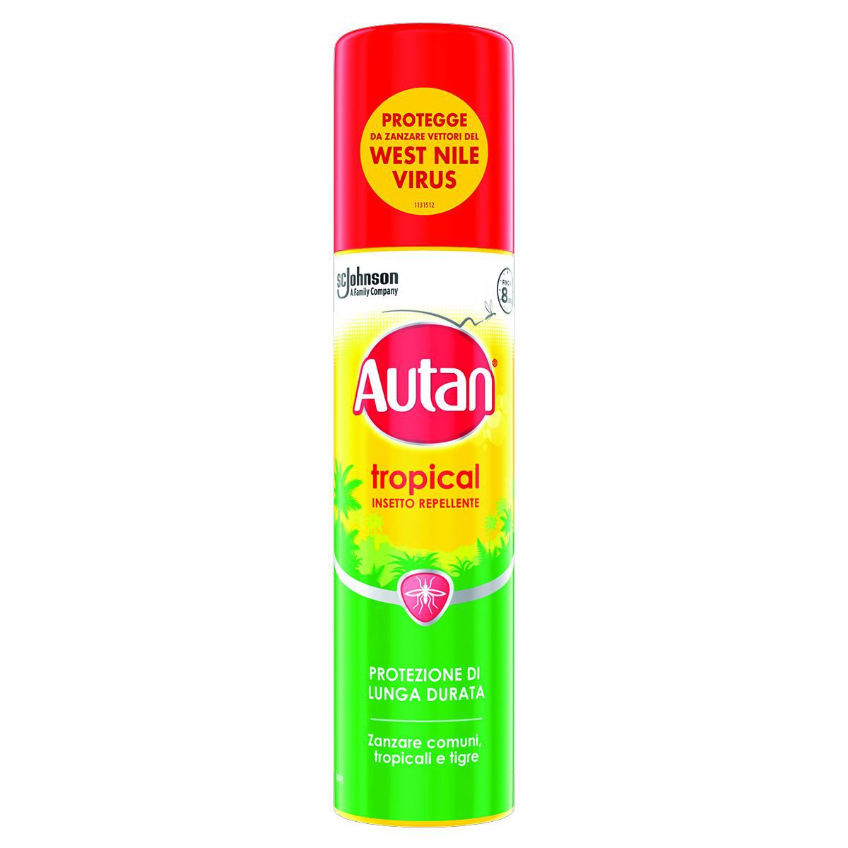 Autan Tropical Spray Repellente Insetti 8H 100 ml