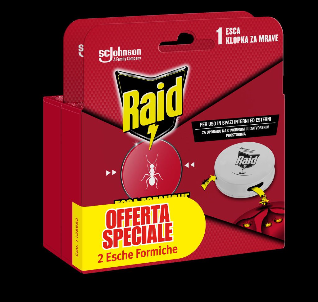 Esche Per Formiche Raid Bipack 2 Pz