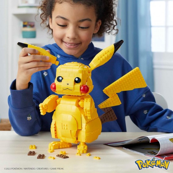 Mattel Mega PokeMon - Personaggio Pikachu Jumbo - Fvk81