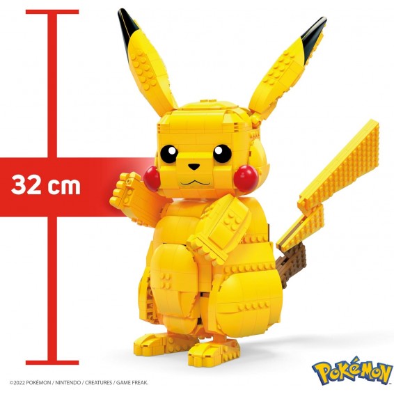 Mattel Mega PokeMon - Personaggio Pikachu Jumbo - Fvk81