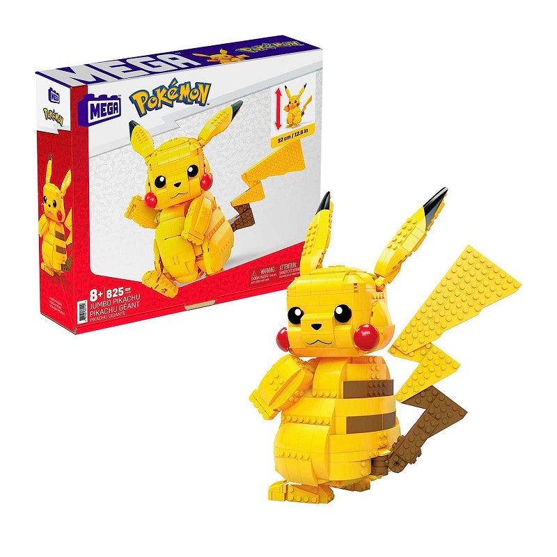 Mattel Mega PokeMon - Personaggio Pikachu Jumbo - Fvk81