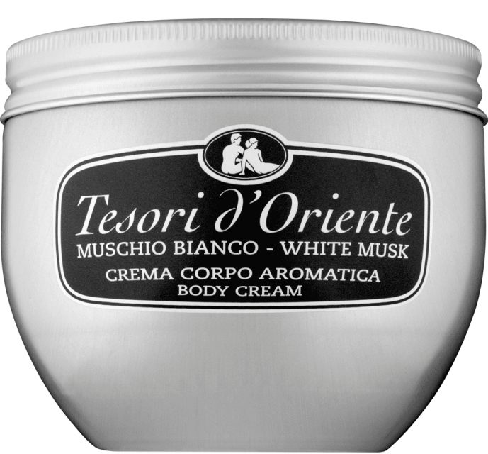 Tesori d'Oriente Crema Corpo Muschio Bianco Vaso 300 ml