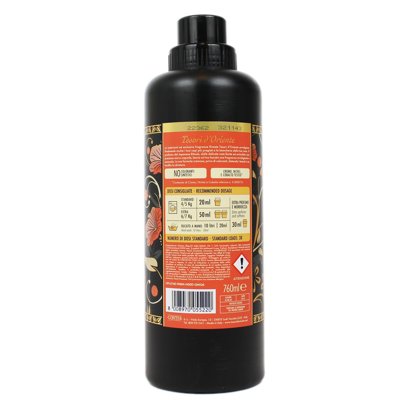 Tesori Oriente Ammorbidente Concentrata 760 Ml Japanese